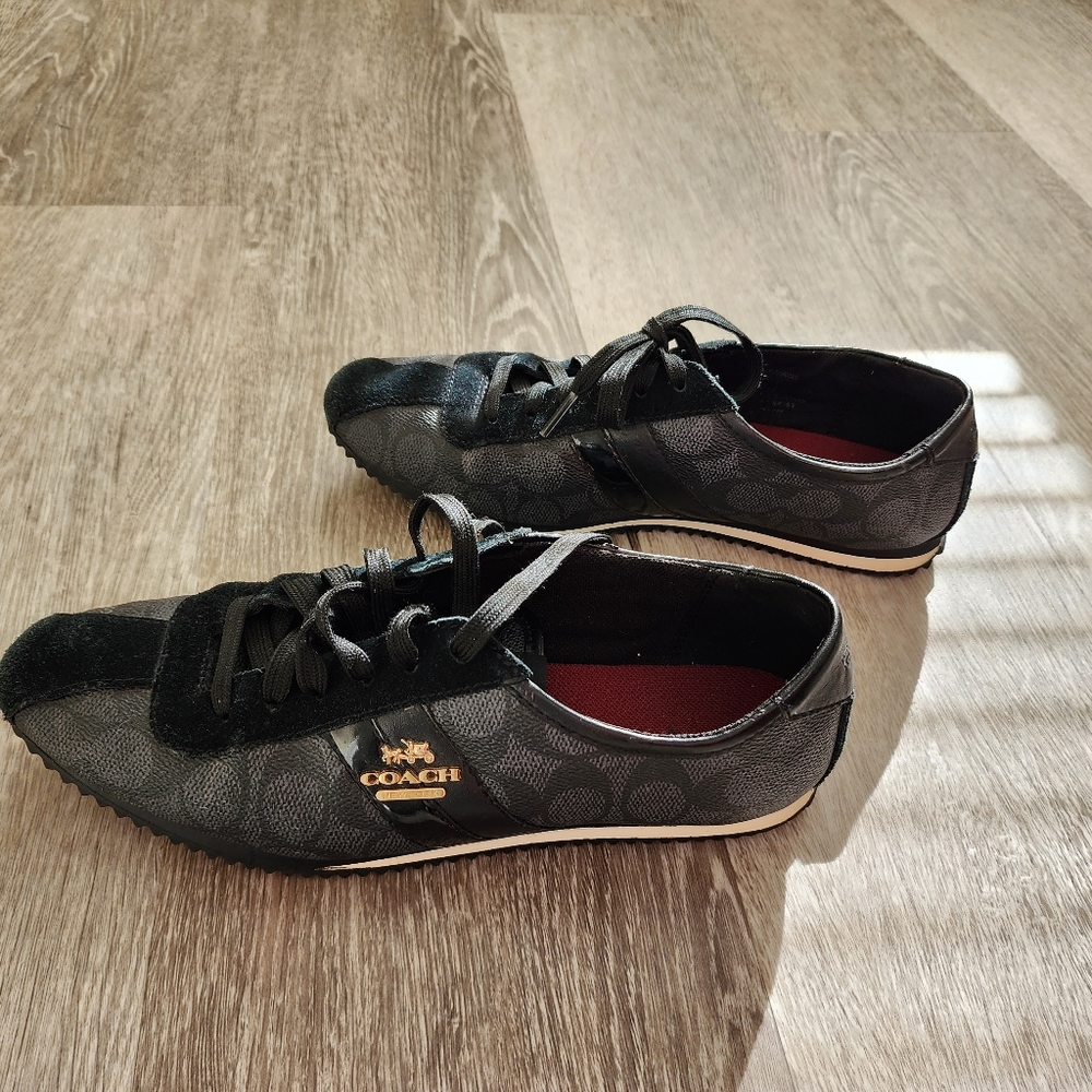 Coach  low profile sneakers.. in great shape, use a handful of times..